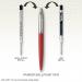 Parker Jotter Ballpoint Pen Bond Street Blue with Chrome Trim 1953207 PA53207
