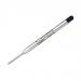 Parker Quink Ballpoint Pen Refill Fine Black Blister (Pack of 12) 1950367 PA90953