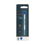 Parker Quink Ballpoint Pen Refill Fine Blue Blister (Pack of 12) 1950368 PA90954