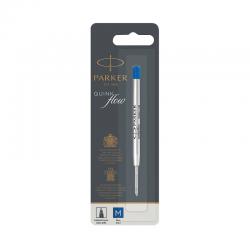 Parker Quink Ballpoint Pen Refill Medium Blue Blister (Pack of 12) S0909580 PA90958
