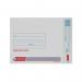 The image is of a pack of 20 white padded envelopes, sized at 220x265mm. The envelopes are from GoSecure, and feature a bubble lining for added protection in shipping. The packaging has the Go Secure logo and product name displayed prominently.