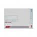 The photo features a pack of 20 white GoSecure padded and bubble envelopes, size 8 (270x360mm). These lightweight and durable envelopes provide excellent protection for shipping valuable items. The envelopes are sealed with a secure adhesive strip, ensuring safe arrival at their destination.