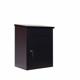 Phoenix Top Loading Parcel Box PB0581BK in Black with Key Lock PB0581BK