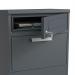 Phoenix Front Loading Smart Pacel Box PB1121AAK in Graphite Grey with Key Lock PB1121AAK