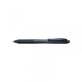 Pentel EnerGel X Retractable Gel Pen Broad Black (Pack of 12) BL110-A PE00881