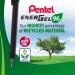 Pentel EnerGel Rollerball Capstyle ECO 0.7mm Black (Pack of 12) BL417R-A PE01751