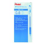 Pentel Hybrid Gel Ink Rollerball Fine Blue (Pack of 12) K116E-C PE05755