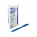 This image features a set of Pentel Gel Rollerball Pens, specifically the EnerGel X Retractable Gel Pen in medium blue. The pack includes 12 pens, perfect for any writing task.