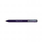 Pentel Izee 4 Colour Ballpoint Pen Assorted (Pack of 12) BXC470-DV-ACDV PE06311
