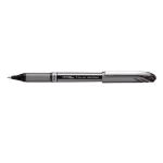 Pentel EnerGel + Metal Tip Rollerball Pen 0.7mm Black (Pack of 12) BL27-A PE06495