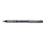 Pentel EnerGel + Metal Tip Rollerball Pen 0.7mm Blue (Pack of 12) BL27-C PE06497