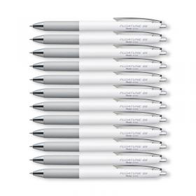 Pentel Floatune Retractable Rollerball 0.8mm Black Pack of 12 BY208-AX PE06667