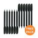 Pentel EnerGel Capstyle Eco Rollerball 0.7mm Black (Pack of 12) 2 For 1 PE811486