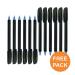 Pentel EnerGel Capstyle Eco Rollerball 0.7mm Blue (Pack of 12) 2 For 1 PE811487