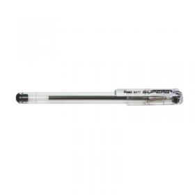 Pentel Superb Ballpoint Pen Fine Black (Pack of 12) BK77-A PEBK77BK