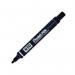 Pentel N50 Permanent Bullet Marker Broad Black (Pack of 12) N50-A PEN50BK