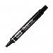 Pentel N60 Permanent Marker Chisel Tip Black (Pack of 12) N60-A PEN60BK