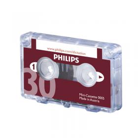 Philips Dictation Cassette 30 Minutes (Pack of 10) LFH0005/30 PH005