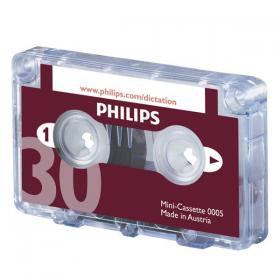 Philips Dictation Cassette 30 Minutes (Pack of 10) LFH0005/30 PH005