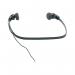 The picture shows sleek black Philips headphones with a deluxe design. The over-ear headset features a comfortable fit for long use and high-quality sound. The headphones have a Philips logo on the side and a smooth, modern finish. Perfect for music lovers and professionals alike.