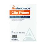 Announce Metal Clip Frame A4 PHT00075 PHT00075