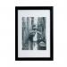 The Hampton Frames Wooden Frame in A4 size is coated in sleek black and has a modern, clean look. Its high-quality construction offers sturdiness and durability. Perfect for displaying your favorite pictures, this frame will complement any home decor.