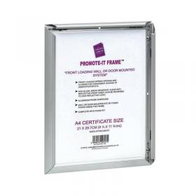 Hampton Frames Promote It Frame A3 Aluminiun Non-Glass Cover PAPFA3B PHT00709