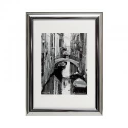 Hampton Frames Certificate Frame A4 Silver Chrome PILA4SHIN-NG PHT01691