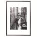 TPAC Photo Album Pinstripe Certificate Frame A4 Black/Silver PACFA4B-SIL