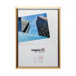 Hampton Easyloader Certificate Photo Frame A4 Plexi Gold EASA4GLD PHT80956