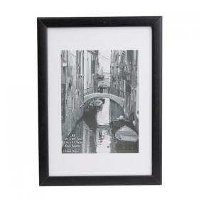 Hampton Frames Black Wood Certificate Frame Glass KENTA4GL PHT81075