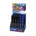 Pilot Frixion Erasable Rollerball Pen 24-Piece Display BlackBlue (Pack of 24) 224502400 PI01739