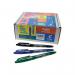 Pilot FriXion Rollerball Pens Classpack Black Blue Green (Pack of 36) 5012052031081 PI03108