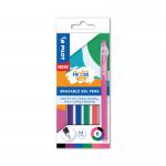 Pilot FriXion Ball Stick Erasable Gel Pens Wallet Assorted (Pack of 6) 5012052061965 PI06196