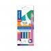 Pilot FriXion Ball Stick Erasable Gel Pens Wallet Assorted (Pack of 6) 5012052061965 PI06196