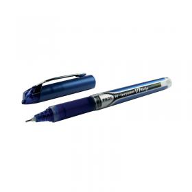 Pilot V7 Hi-Tecpoint Grip Liquid Ink Pen Blue (Pack of 12) 1031012003 PI27983