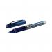 This image shows a pack of 12 Pilot V7 Hi-Tecpoint Grip Liquid Ink Pens in a vibrant blue color. The pens are rollerball style with a sleek and comfortable grip. The packaging is modern and professional, making it perfect for any writing or drawing task.