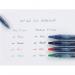 Pilot Bottle 2 Pen Gel Ink Rollerball Pen Fine Blue (10 Pack) 054101003 PI37750