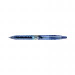 The image shows a set of 10 blue Pilot Gel Rollerball Pens, with sleek and slim bodies. The pens have clear barrels that show the ink levels, and each one has a fine tip for precise writing. The smooth gel ink ensures clean and consistent lines.