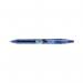 The image shows a set of 10 blue Pilot Gel Rollerball Pens, with sleek and slim bodies. The pens have clear barrels that show the ink levels, and each one has a fine tip for precise writing. The smooth gel ink ensures clean and consistent lines.