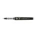 Pilot V7 Hi-Tecpoint Refillable Black Pen (Pack of 10) 108100101