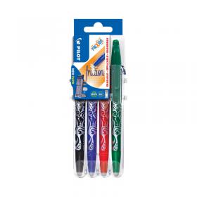 Pilot FriXion Set2Go Rollerball Pens Assorted (4 Pack) 3131910546795 PI54679