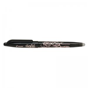 Pilot FriXion Ball Erasable Rollerball Pen Broad Black 12 Pack