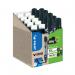 Pilot V-Board Master Greenpack Drywipe Markers/Refills 10 Markers + 10 Refills Medium Tip Black (Pac PI55627