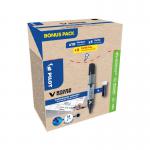 Pilot V-Board Master Drywipe 10 Markers + 10 Refills Bullet Tip Black (Pack of 20) WLT556275 PI55627