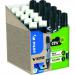 Pilot V-Board Master Drywipe 10 Markers + 10 Refills Bullet Tip Black (Pack of 20) WLT556275 PI55627