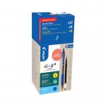 Pilot G-2 Plus Begreen Greenpack Gel Ink Rollerball Medium Blue with 6 Refills (Pack of 12) WLT55618 PI56183