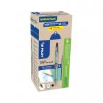 Pilot B2P Ecoball GreenPack Ballpoint PenRefill 10 Pens+10 Refills Blk (Pack of 20) 3131910586562 PI58656