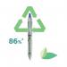 Pilot B2P Ecoball Greenpack Ballpoint PensRefills 10 Pens + 10 Refills Blue (Pack of 20) 3131910586 PI58657