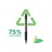 Pilot G-2 Plus Begreen Gel Ink Rollerball Medium Black (Pack of 12) PUJ163166 PI69471